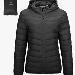 Outdoor Ventures Woman’s Packable Lightweight Full Zip Puffer  Worn Once Sz M